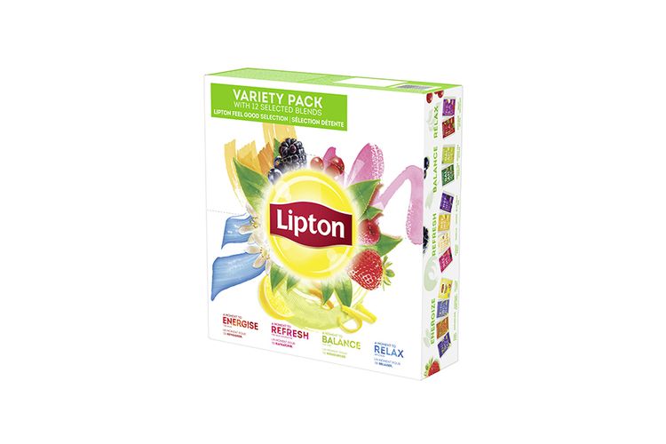 schot Meevoelen operator Lipton Theedoos - 180 theezakjes van Lipton (12 verschillende smaken) |  VakantieVeilingen.nl | Bied mee
