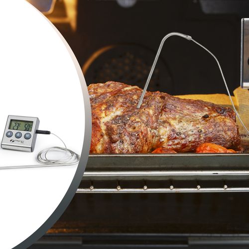 Vleesthermometer met digitale timer